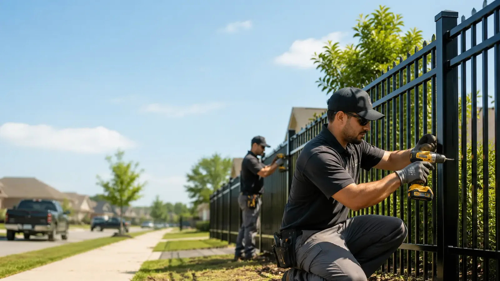 Metal Fence Installation in South Mills, NC